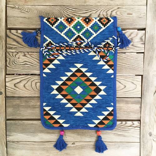 Shark Anatolia Heybe Çanta Mavi - 5