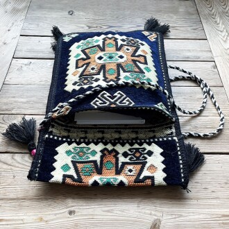 Shark Anatolia Heybe Çanta Lacivert - 6