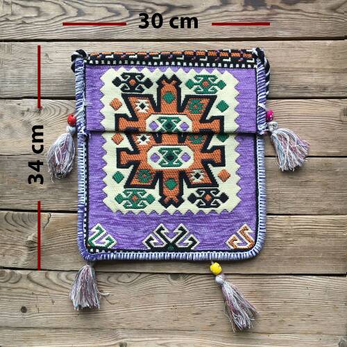 Shark Anatolia Heybe Çanta Lila - 4