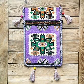 Shark Anatolia Heybe Çanta Lila - 7