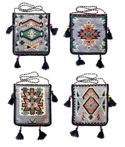 Shark Anatolia Heybe Çanta Gri - 3