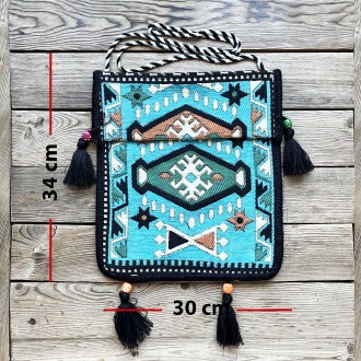 Shark Anatolia Heybe Çanta Turkuaz - 4