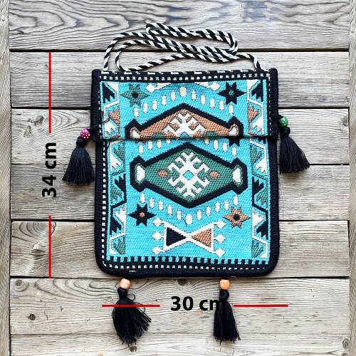 Shark Anatolia Heybe Çanta Turkuaz - 4