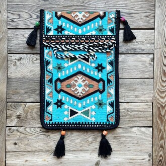 Shark Anatolia Heybe Çanta Turkuaz - 5