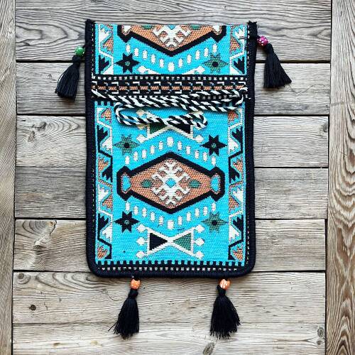 Shark Anatolia Heybe Çanta Turkuaz - 5