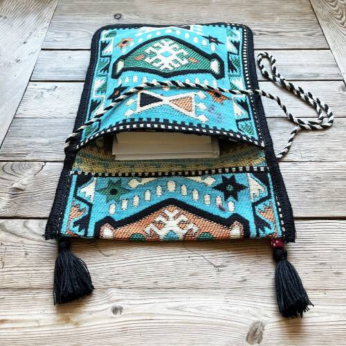 Shark Anatolia Heybe Çanta Turkuaz - 6