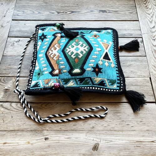 Shark Anatolia Heybe Çanta Turkuaz - 7