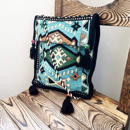 Shark Anatolia Heybe Çanta Turkuaz - 8