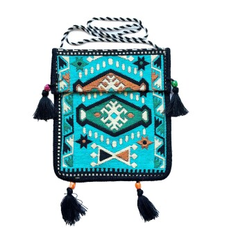 Shark Anatolia Saddle Bag Turquoise