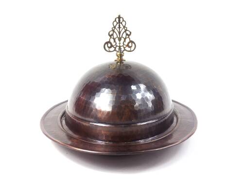 Shark Anatolia Saltanat Şişme Kapak Kayık Bakır Sahan Antik 30cm - 4