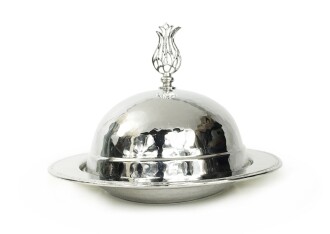 Shark Anatolia Saltanat Şişme Kapak Kayık Bakır Sahan Beyaz 30cm - 4