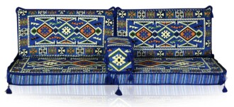 Shark Anatolia Floor Cushion Set Blue