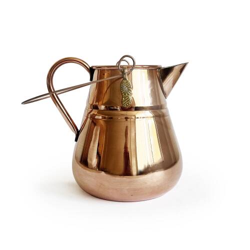 Shark Anatolia Bakır İrlanda Vazo Sürahi - 1