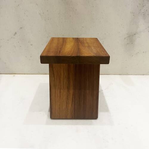 Shark Anatolia Iroko Ahşap Banyo Taburesi Oturak - 6