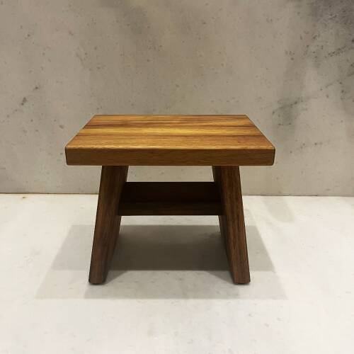 Shark Anatolia Iroko Ahşap Banyo Taburesi Oturak - 10