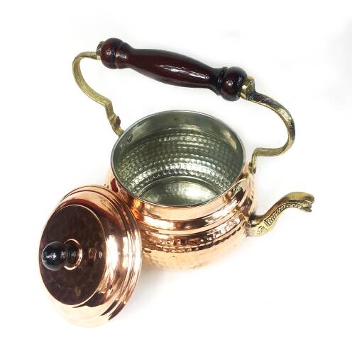 Shark Anatolia İtalyan Bakır Demlik - 7