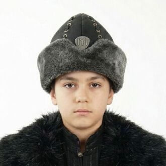 IYI Kayi Traditional Börk Hat Black Age 10-13