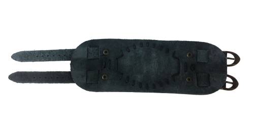 Shark Anatolia İYİ Tamgalı Deri Bileklik Siyah - 7