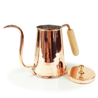 Shark Anatolia Kahveevi Bakır Demlik - 5