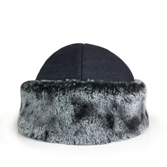 Canvas Skull Cap Handmade Hat