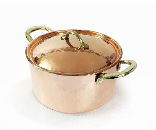 Shark Anatolia El Dövmesi Bakır Karnıyarık Tencere - 3