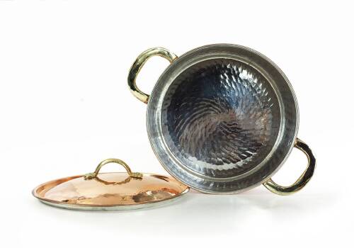 Shark Anatolia El Dövmesi Bakır Karnıyarık Tencere - 6