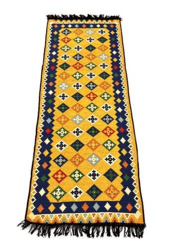 Shark Anatolia Katar Kilim Hardal 70x190 cm - 2