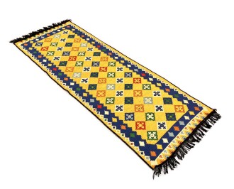 Shark Anatolia Katar Kilim Hardal 70x190 cm - 4