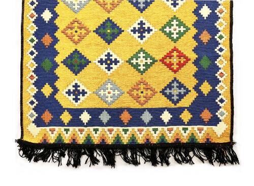 Shark Anatolia Katar Kilim Hardal 70x190 cm - 7
