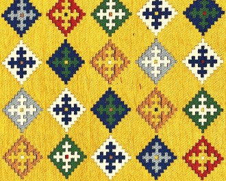 Shark Anatolia Katar Kilim Hardal 70x190 cm - 9