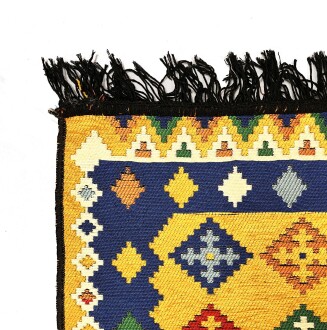 Shark Anatolia Katar Kilim Hardal 70x190 cm - 10