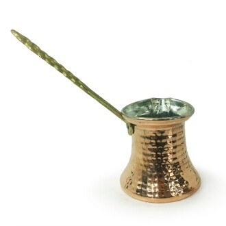 Shark Anatolia Kervan Bakır Cezve İnce - 5