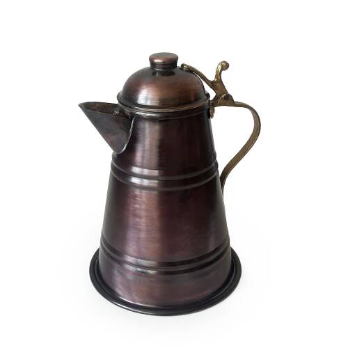 Shark Anatolia Kervan Bakır Sürahi, Sütlük 1 Litre Oksit - 7