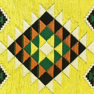 Shark Anatolia Kilim Desenli Şark Köşesi İkili Sedir Takımı Sarı - 10