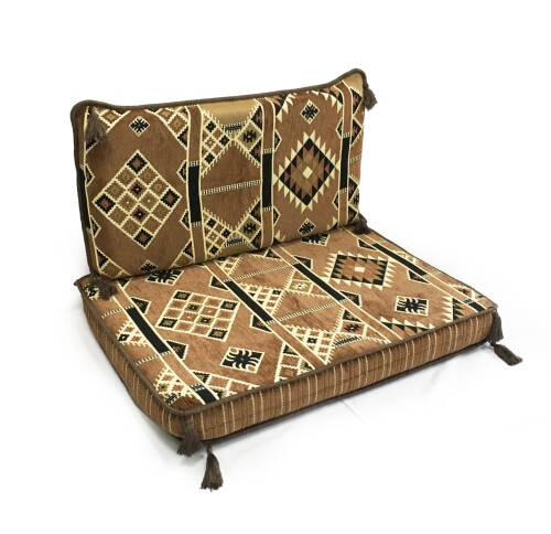 Shark Anatolia Kilim Tek Kişilik Şark Köşesi Sedir Takımı Kahve - 2