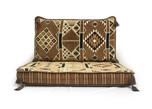 Shark Anatolia Kilim Tek Kişilik Şark Köşesi Sedir Takımı Kahve - 5