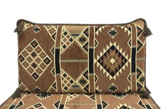 Shark Anatolia Kilim Tek Kişilik Şark Köşesi Sedir Takımı Kahve - 9