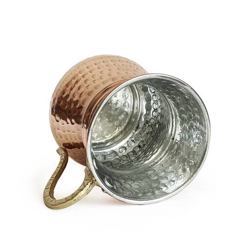 Shark Anatolia Kordonlu Bakır Maşrapa Bardak - 8