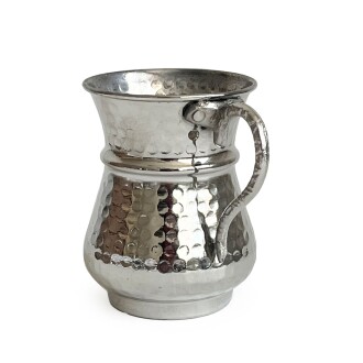 Shark Anatolia Kordonlu Bakır Maşrapa Bardak Nikel Kaplama - 7