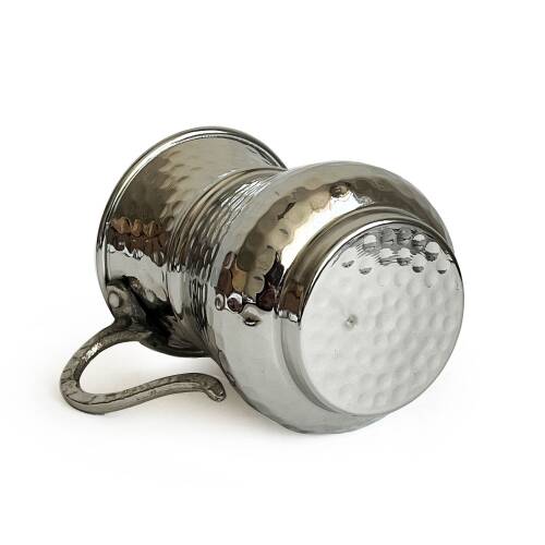 Shark Anatolia Kordonlu Bakır Maşrapa Bardak Nikel Kaplama - 9