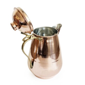 Shark Anatolia Kovan Bakır Sütlük, Sürahi 1250ml - 10