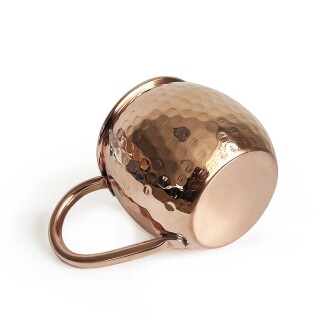 Shark Anatolia Luna Petekli Bakır Kupa Bardak Mug - 8