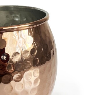 Shark Anatolia Luna Petekli Bakır Kupa Bardak Mug - 10