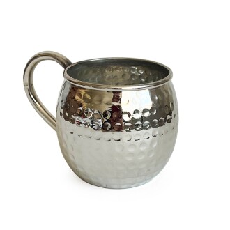 Shark Anatolia Luna Petekli Bakır Kupa Bardak Mug Nikel Kaplama - 2