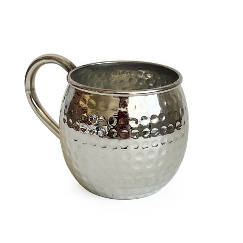 Shark Anatolia Luna Petekli Bakır Kupa Bardak Mug Nikel Kaplama - 2