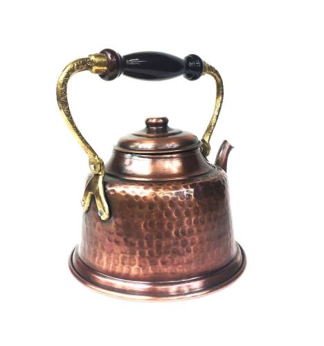 Shark Anatolia Maraş Antik Bakır Demlik - 6