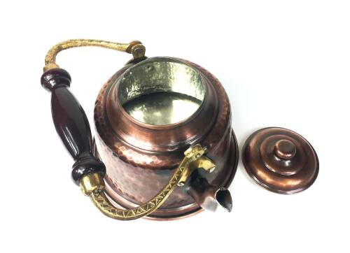 Shark Anatolia Maraş Antik Bakır Demlik - 7