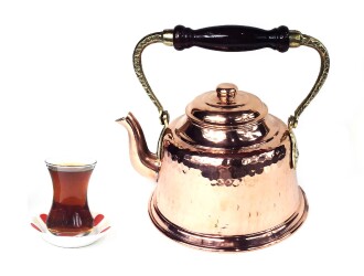 Shark Anatolia Maraş Bakır Demlik - 8