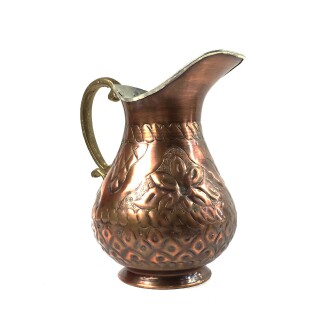 Shark Anatolia Maraş El İşleme Bakır Sürahi No:1 - 2