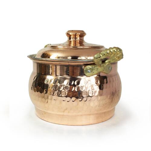 Shark Anatolia El Dövmesi Bakır Maraş Güveç Tencere - 6